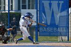 Baseball vs Babson  Wheaton College Baseball vs Babson during Championship game of the NEWMAC Championship hosted by Wheaton. - (Photo by Keith Nordstrom) : Wheaton, baseball, NEWMAC